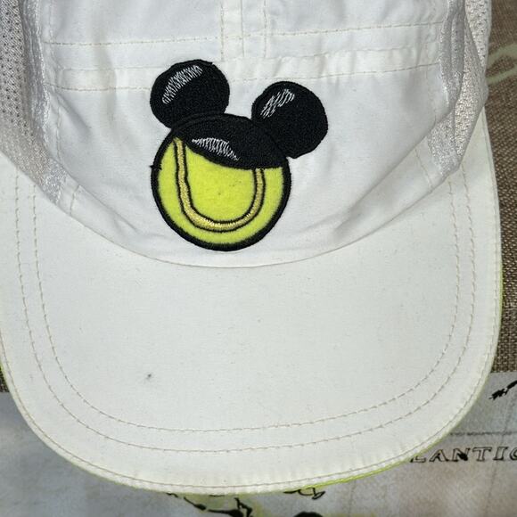 Walt Disney World Embroidered Mickey Icon Tennis Cap Hat - Thin Adjustable - Picture 2 of 10